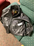 Leather Jacket Size 42