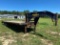 2006 EW tandem axle gooseneck flat bed , 36' x 8', 5' dovetail, tandem dual wheels, VIN#1E9BF32446S2