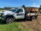 06 Ford F-450XL, power stroke, 4wd, single cab, 4000 hot box, 9' flat bed, 213,993mi., runs