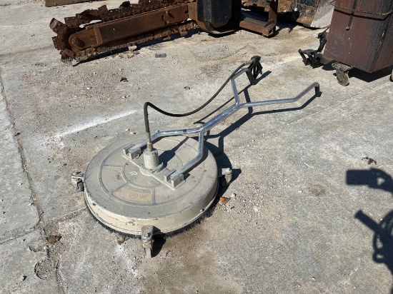 24" 2000-4000 psi power washer broom