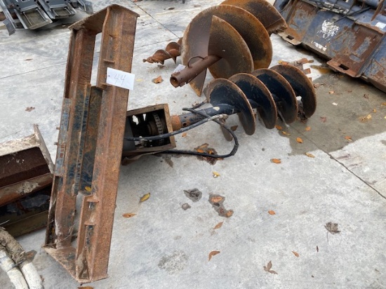 Lowe Q.T. Hyd. Post Auger
