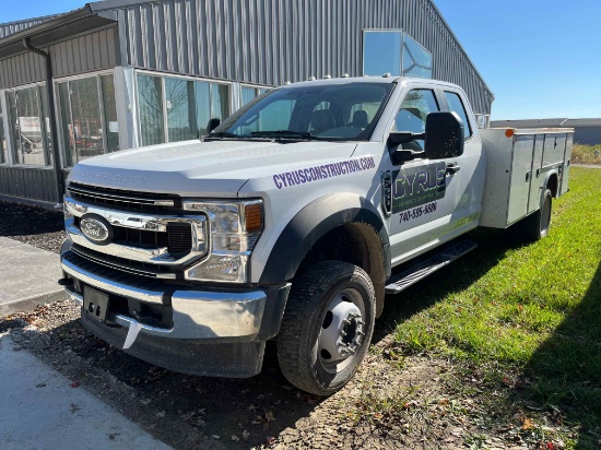 2021 Ford F550 Super Duty XL, 4x4, gas,auto., 20,302mi., VIN#1FDOX5HN9MED60851