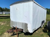 1995 Timberwolf tandem axle trailer, 20' x 8', VIN#48FC202251000407
