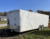 2014 Haulmark enclosed trailer, 7000GVW, VIN#5NHUHAZ21EW067129