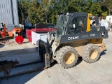 2022 JD 324G skid loader, C/H/A, 463hrs., 72