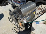 Hydro. Tech hot pressure washer mod. HP2200 5E2, 6.5hp., elect. start, Dsl. burner, on wheels