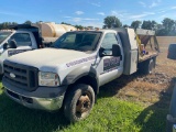 2005 Ford F-450, Super Dsl., salt spreader, 210,155mi., runs
