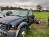 07 Ford F-450, Dsl., cab & chassis, 158,860mi., runs, VIN# 2425