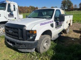 10 Ford F-250 XL Super Duty w/ Reading 9' bed, Lesco brine pump, w/ 300gal. Poly tank, 234,747mi.,