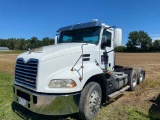 06 Mack, auto., tandem axle, alum. buds, blow head gasket, 505,129mi., runs, VIN#2357