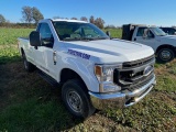 2021 Ford F-250XL, single cab, 8' bed, 4wd, p.w., p.l., 16,328mi., runs