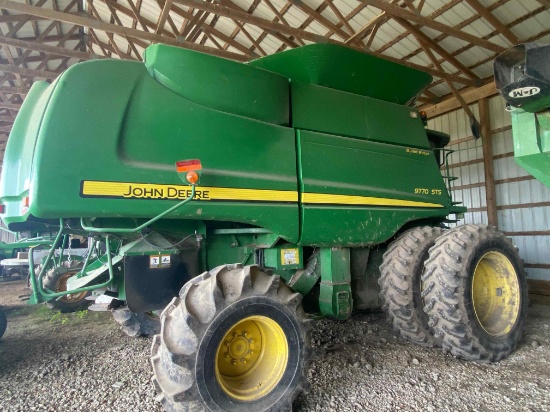 JD 9770 STS, 4wd, Bullet Rotor, 2,842 eng. hrs., 1,824 sep. hrs., , SN. 1H09770SCA074052D