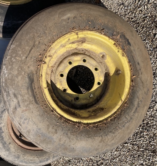 Firestone 425/65R 225 spare tire on 8 bolt rim
