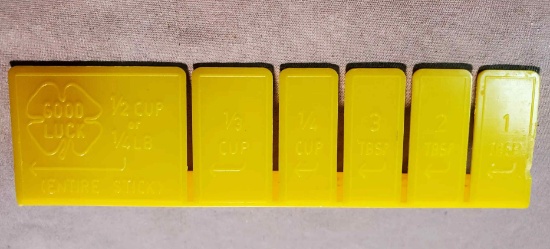 “Good Luck” Butter Measure