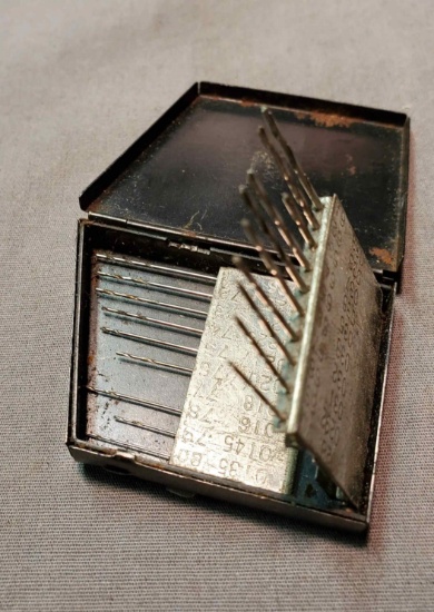Number Drills in Index Box