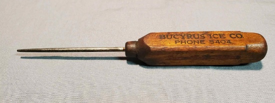 “Bucyrus Ice Co.” Ice Pick