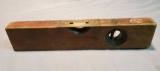 “Stanley #104” Level with Cherry Frame