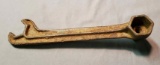 Wrench with Open End and Socket End