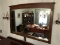 Large Hanging Vintage Dining Room Mirror