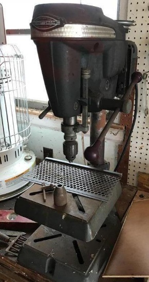 Vintage Craftsman Bench Drill Press