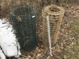 2 Rolls Of Metal Fencing