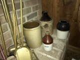 Four Pieces Of Antique Stoneware Lot