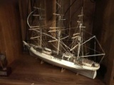 Large Plastic Ship Model