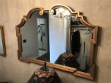 Very Large Vintage Hollywood Regency Mirror