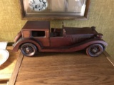 Vintage Decorative Wooden Car