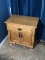 Amish Made Solid Oak Nightstand