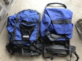 2 Larger Frame Camping Backpacks