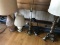 Group of 5 assorted lamps