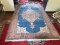 Vintage Hand Made Turkish Rug w/Blue Field