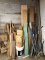 Corner Lot of Wood and other items