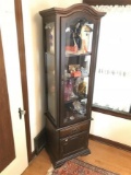 Vintage Curio or Display Cabinet