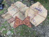Old Grain Sacks Plus Central American Leather