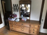 Large Vintage Dresser w/Mirror by Henredon