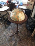 Vintage Globe w/Wooden Stand