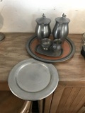 Vintage Pewter Group Lot