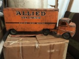 Rare Large Allied Van Lines Toy Truck