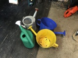 4 Watering Cans Lot