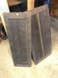 2 Old Shutters or Doors