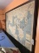 Large Framed US Vintage Map