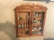 Old Salt and Pepper Wall Box w/contents