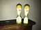Two Nuclear Bomb Salt and Pepper Shakers