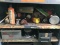Top Two Drawers of Cabinet Lot Inc. Tools
