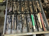 Vidmar drawer contents Large Metal Drill Bits