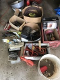 Large Lot tools, wire, ballast, CB radio, Tube etc