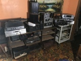 Huge Lot Vintage Audio Equipment Record Players etc