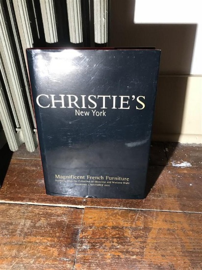 Christie's NY Auction Catalog French Furniture Hard